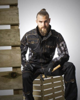 Pracovní montérková blůza ARDON® VISION při nošení černá